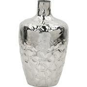 INSHAS - Bloemenvaas - Zilver - 39 cm - Aluminium