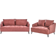 HOBRO - Bankenset - Bordeaux - Polyester