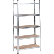XITTA  - Stellingkast 5 planken - Zilver - 150 cm - Staal