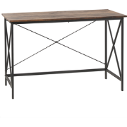 FUTON - Bureau - Donkere houtkleur - MDF