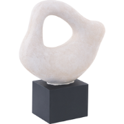 KAVALA - Decofiguur - Gebroken wit - Keramiek