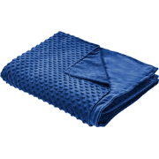 CALLISTO - Verzwaringsdeken hoes - Blauw - 135 x 200 cm - Polyester