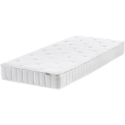 DUO - Pocketveringmatras - Wit - 80 x 200 cm - Polyester