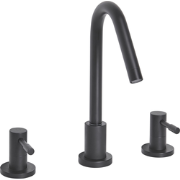 KALAMBO - Wastafelkraan - Zwart  - Messing