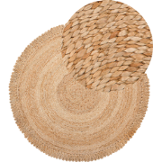 ERENCE  - Vloerkleed - Beige - 140 cm - Jute