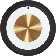 CLUSES - Wandklok - Zwart/Wit - Staal