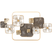 LAWRENCIUM - Wanddecoratie - Meerkleurig - Metaal