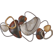 COBALT  - Wanddecoratie - Bruin  - IJzer