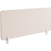 WALLY - Bureauscherm - Beige - 160 cm - Polyester
