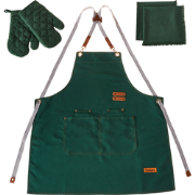 BRASSICA - Keukentextiel set - Groen - Polyester