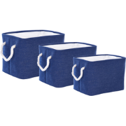 DARQAB - Manden set van 3 - Marineblauw - Polyester