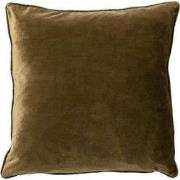 Dutch Decor FINN - Kussenhoes 60x60 cm - velvet - effen kleur - Milita...