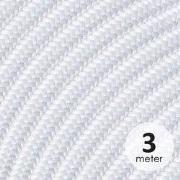 Home sweet home strijkijzersnoer 3 meter - wit