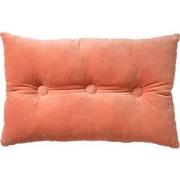 Dutch Decor VALERIE - Sierkussen 40x60 cm - velvet - met knopen - Mute...