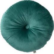 Dutch Decor OLLY - sierkussen Ø40 cm - rond velvet - Sagebrush Green  ...