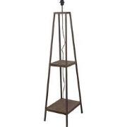 Clayre & Eef Vloerlamp Bruin Hout