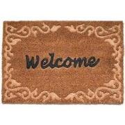 Deurmat kokos relief welcome l40b59
