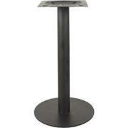 LABEL51 Eetkamertafel Enkel - Zwart - Metaal - 72 cm - Rond