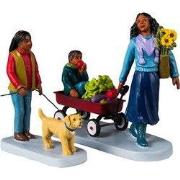Farmer's Market Saturday 12x4x20 cm 2st Kersthuisje