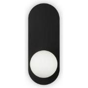 Maytoni - Wandlamp Bao - Zwart - Ø10