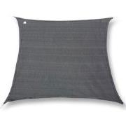 hanSe® Schaduwdoek Vierkant Waterafstotend 3x3 m Zonnedoek Grijs