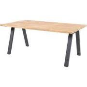 Taste Ambassador Diningtafel Teak Antracite 180 x 100 cm