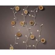 LED string l120 cm-20l naturel hout a3 kerstverlichting