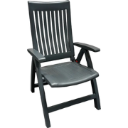 Kettler Roma Verstelbare Tuinstoel - Antraciet