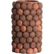 Light & Living - Vaas SEA URCHIN - Ø25x40cm - Rood