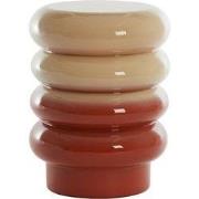 Light & Living - Bijzettafel MIROGI - Ø30x40cm - Wit