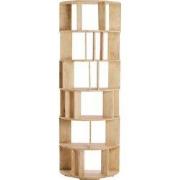 Light & Living - Wandkast LIMPYA - 76x37x212cm - Bruin