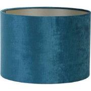 Light & Living - kap - Gemstone - blauw - textiel - Ø 25cm - E27 - 222...