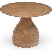Salontafel Naturel Mangohout - Ø60x42cm - Joji