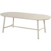 Flora dining tafel ceramic sand 220 x 100 cm