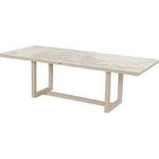 Luto dining tafel taupe 240 x 100 cm