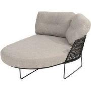 Taste Rhodos chaise lounge links antraciet