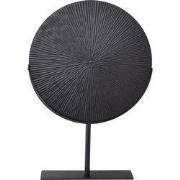 LOFT42 Burst Ornament op voet - Zwart Metaal Ø36cm
