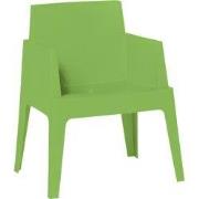 Box armstoel licht Groen