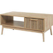 MISOU Klaus Salontafel - Met Lade - Opbergruimte -Koffietafel - Tafel ...