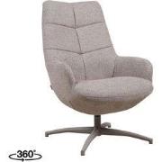 LABEL51 Fauteuil Winston - Taupe - Canyon - One Size