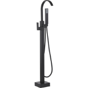 RIBBON - Doucheset - Zwart  - Messing