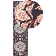 ARITAS - Loper tapijt - Zwart/Beige - 80 x 300 cm - Polyester