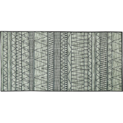 KEBAN - Laagpolig vloerkleed - Lichtgrijs - 80 x 150 cm - Polyester