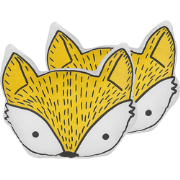 VADODARA  - Sierkussen set van 2 - Geel - 50 x 40 cm - Katoen