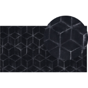 THATTA - Shaggy vloerkleed - Zwart - 80 x 150 cm - Polyester