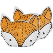 VADODARA  - Sierkussen set van 2 - Oranje - 50 x 40 cm - Katoen