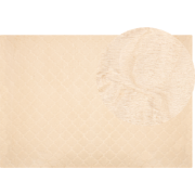 GHARO - Shaggy vloerkleed - Beige - 160 x 230 cm - Polyester