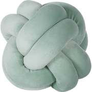 MALNI  - Sierkussen - Mintgroen - 20 x 20 cm - Fluweel