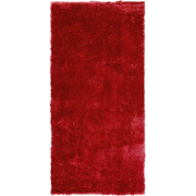 EVREN  - Shaggy vloerkleed - Rood - 80 x 150 cm - Polyester