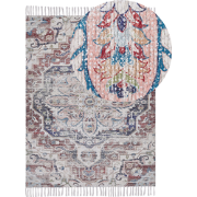 KELKIT - Laagpolig vloerkleed - Multicolor - 140 x 200 cm - Polyester